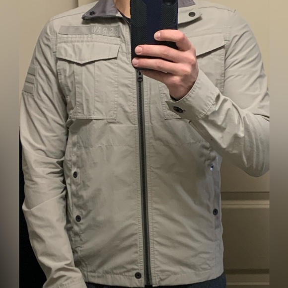 G-Star Raw Grey Light Fall Jacket for Men - Picture 5 of 5